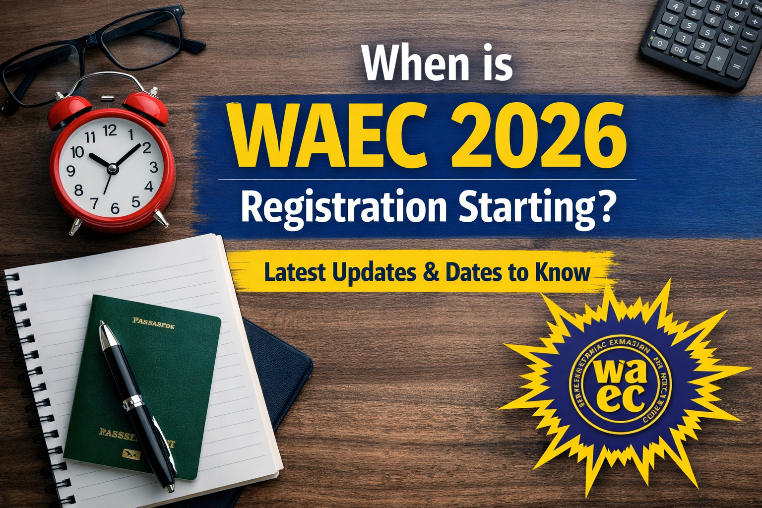 when is waec registration for 2026 starting