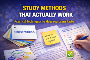 Study Methods That Actually Work: Practical Techniques Students Can Use to Learn Faster