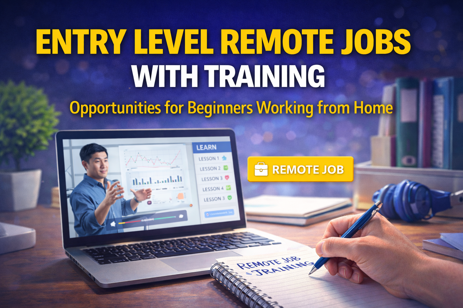 Entry Level Remote Jobs with Training