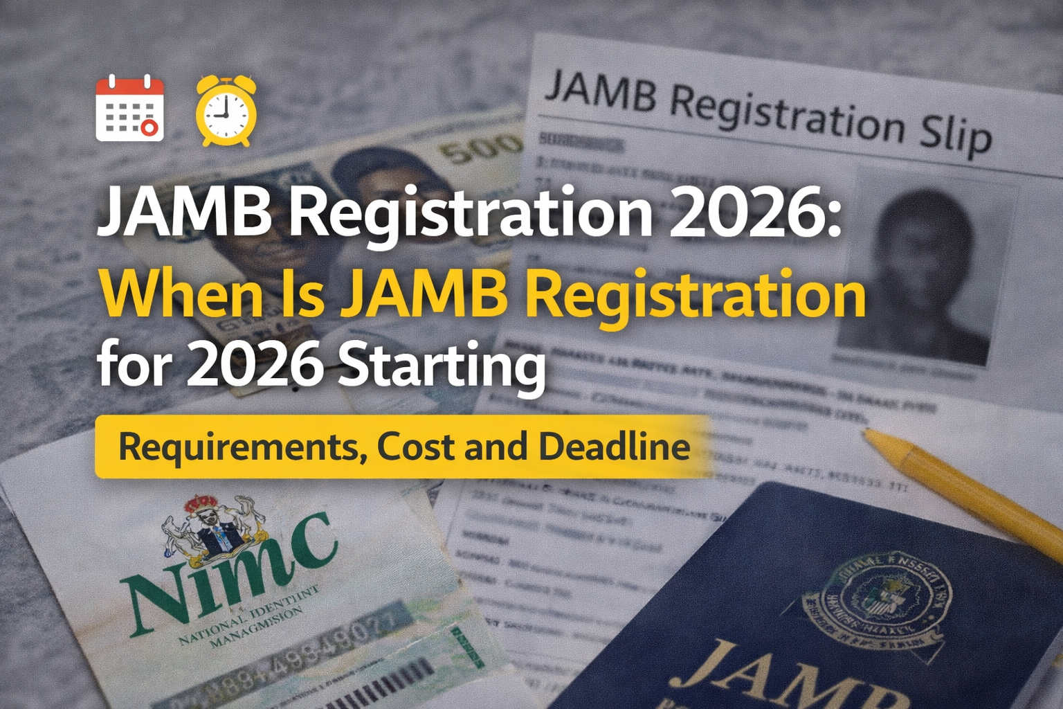 when is jamb registration for 2026 starting