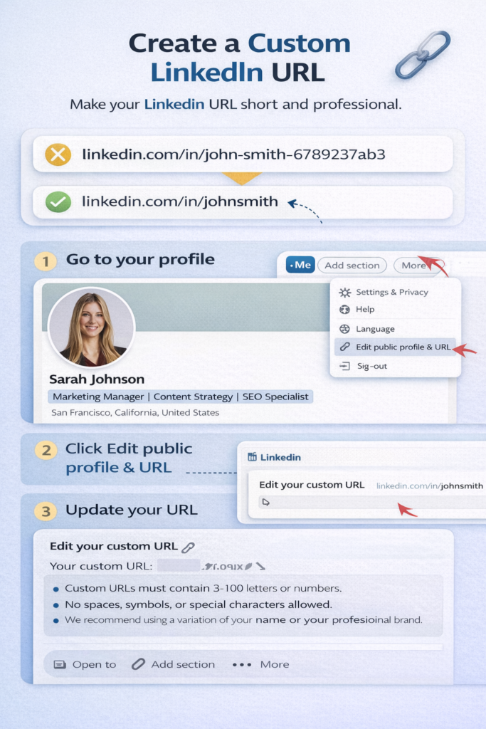 linkendin profile tips