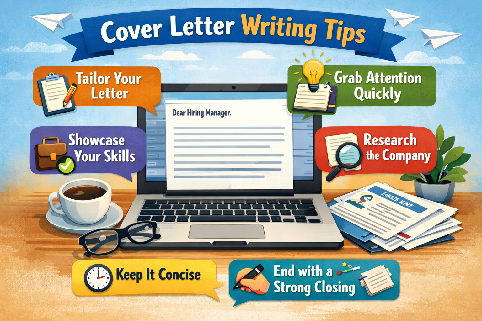 cover letter writing tips