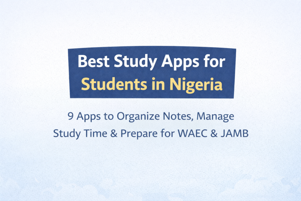 study apps for students