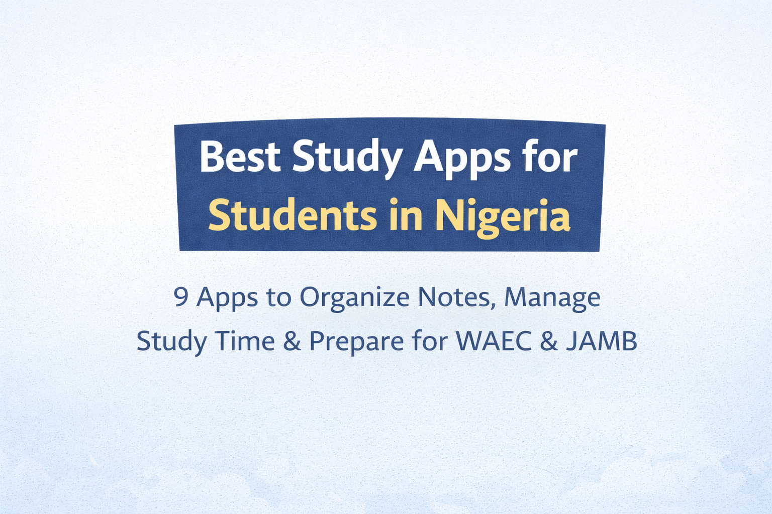 study apps for students
