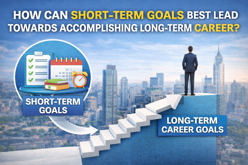 How Can Short-Term Goals Best Lead Towards Accomplishing Long-Term Career Goals?