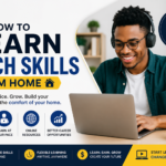 how to learn tech skills from home