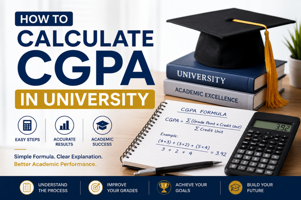 how to calculate CGPA in university