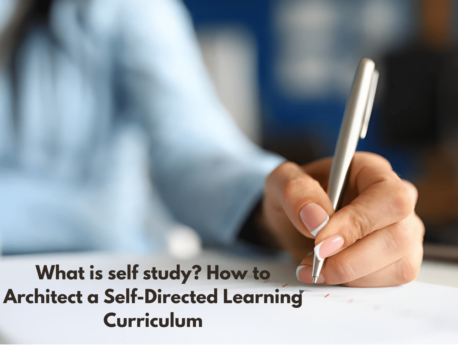 what is self study