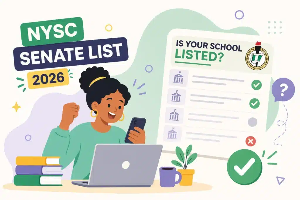 nysc senate list 2026